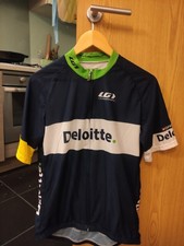Louis Garneau Deloitte Men Cycling Jersey. Size XL. Excellent Condition