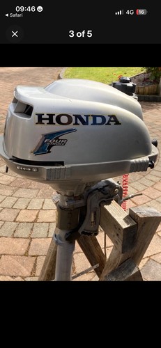 Honda four stroke - stroke, outboard
