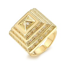 Pyramid Ring Gold Filled |