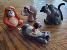 Lot/4 Vintage Disney Jungle