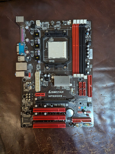 Biostar nf520d3 mainboard - biostar,