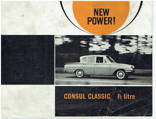 Ford 315e consul classic 5 - consul, 1.5