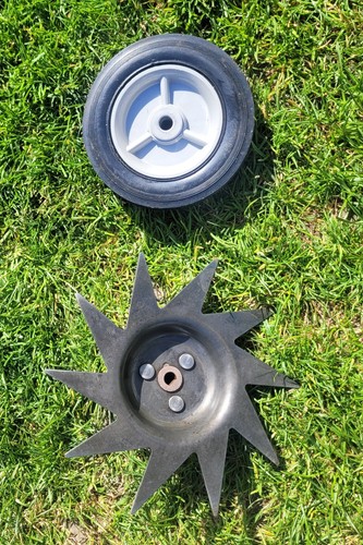 Mantis tiller lawn - lawn, border