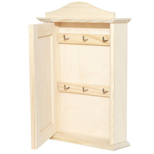 Wooden key box - wooden, cabinet