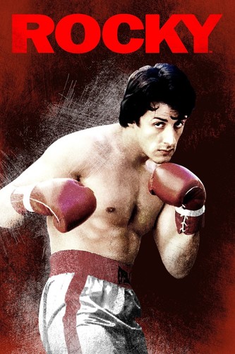 Rocky poster art vintage 90s - poster,