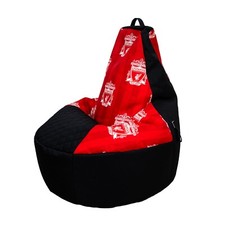 Liverpool FC Bean Chair Beanbag Filled Indoors Outdoors Red Games Football Chair