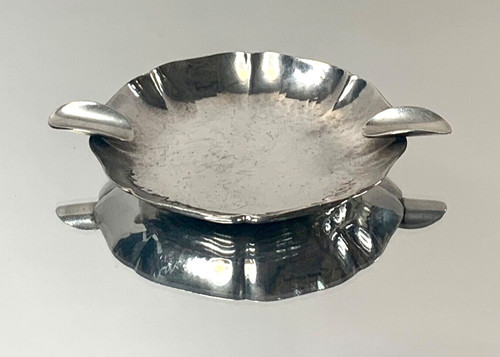 Vintage silver plate - vintage, ashtray