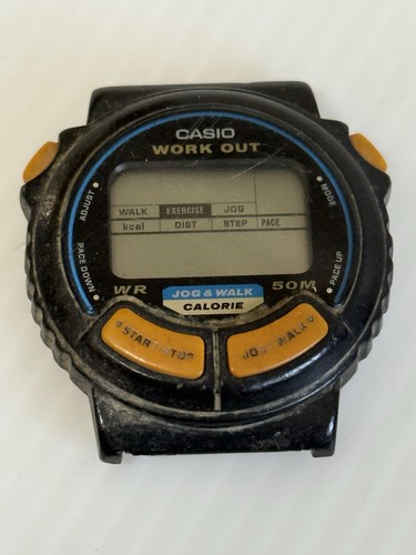Vintage casio running - running, man