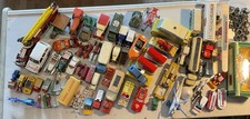 Matchbox Dinky Corgi Etc Cars Vans Tractors And Motor Scenery - Job Lot
