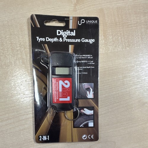 Digital tyre depth pressure - depth, &