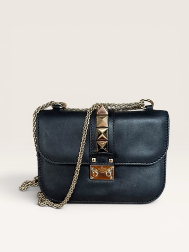 Valentino leather black - leather,