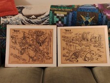 BSA ENGINE AND GEARBOX PRINTS