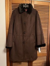 Gallery Sz S Coat faux Fur
