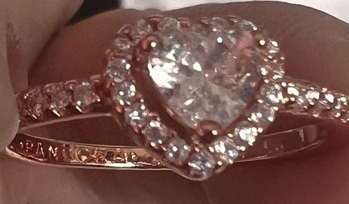 Pandora rose gold - rose, plated