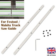 2pcs Track Saw Guide Rail