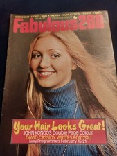 Vintage FABULOUS 208 Magazine 19 DECEMBER 1972 John Kongos Cassidy George Best64
