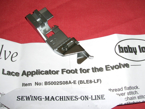 Baby lock overlocker - lock, foot