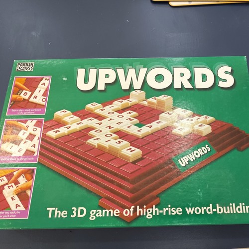 Upwords board game parker - board,