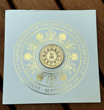 1993 1st Royal Mint Buckingham Palace Opening Medal Windsor Castle Restoration