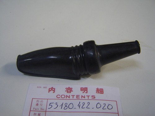 Left handlebar rubber - left,