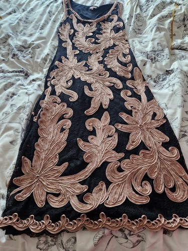 Black gold dress size - size, 10