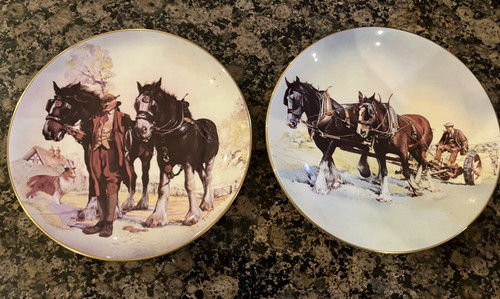 Wall plate coalport heavy - 2,