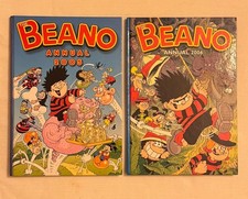 MINT CONDITION BEANO ANNUALS 2005 + 2006 BUNDLE 