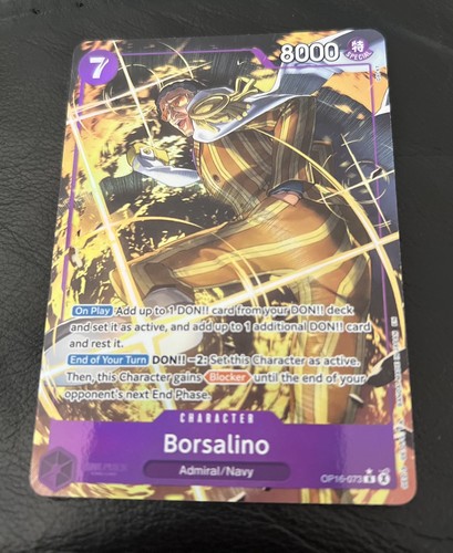 One piece tcg borsalino - one,