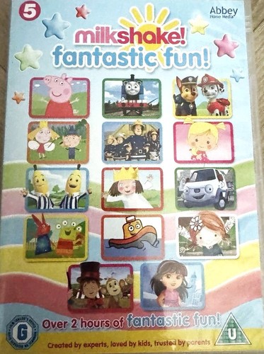 Milkshake fantastic fun dvd - milkshake,