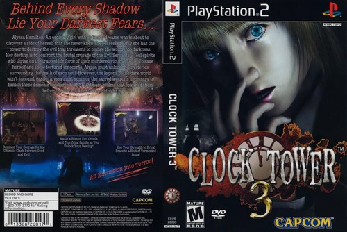 Clock tower ps2 game - clock, case