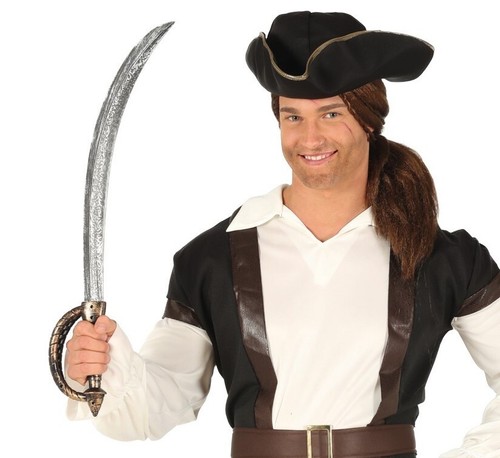 Deluxe pirate cutlass fancy - pirate,