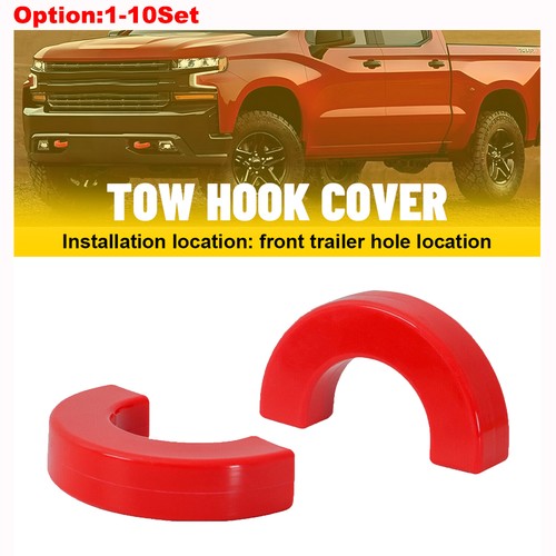 Front bumper tow hook - front,