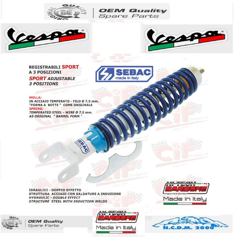 Rear shock absorber - absorber, sebac
