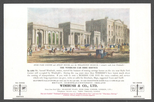 Wimbush ltd car hire - &, co.,