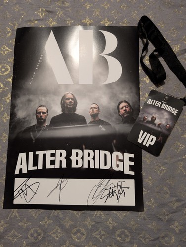 Signed alter bridge - bridge, poster