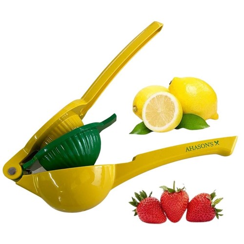 Metal lemon squeezer 1 - lemon, 2-in-1