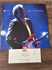 Eric Clapton 2004 Royal Albert Hall Tour Programme and Tickets