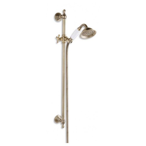 Shower riser rail with retro - riser,