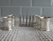 6 Stainless Steel Vintage Egg