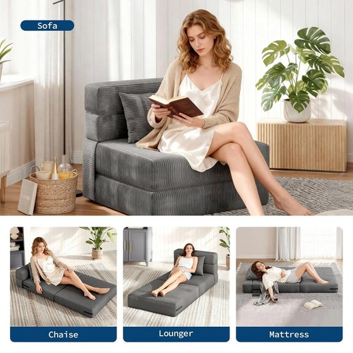 Folding sofa bed single - sofa,
