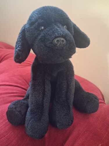Gund black labrador puppy - labrador,