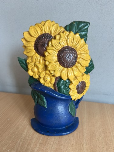 Sunflowers blue jug - blue,