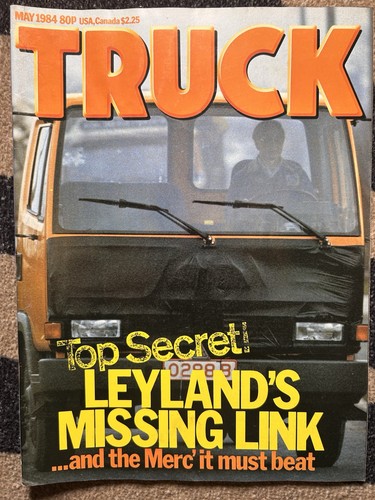 Truck magazine may 1984 man - truck,
