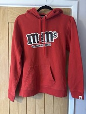 A Bathing Ape Red M&Ms Collaboration Hoodie Size Small Great Condition Bape