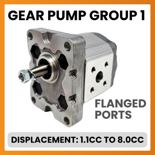 Hydraulic gear pump group 1 - gear,