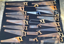 Jobl Lot 23 Vintage Hand Saws