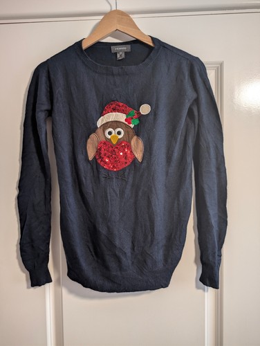 Primark navy robin christmas - navy,