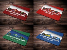 Michael Schumacher Jordan Benetton Ferrari F1 Mouse Mats - Scuderia GP