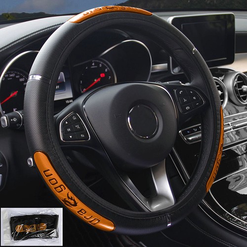 Leather car steering wheel - leather,