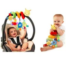 Cute Activity Musical Spiral Crib Stroller Car Seat Travel Hanging Toys Baby